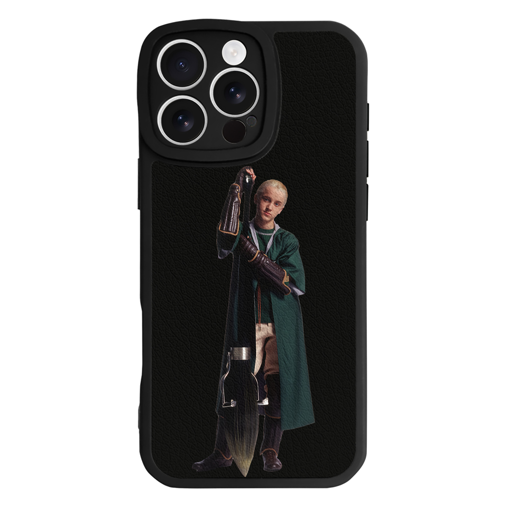 （画像用） Harry Potter ハリー・ポッターシリーズ 【iPhone 16シリーズ対応】シリコンスマホケース（レザー調） 材質：シリコン
